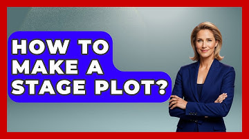 How To Make A Stage Plot? - Broadway Behind The Curtain