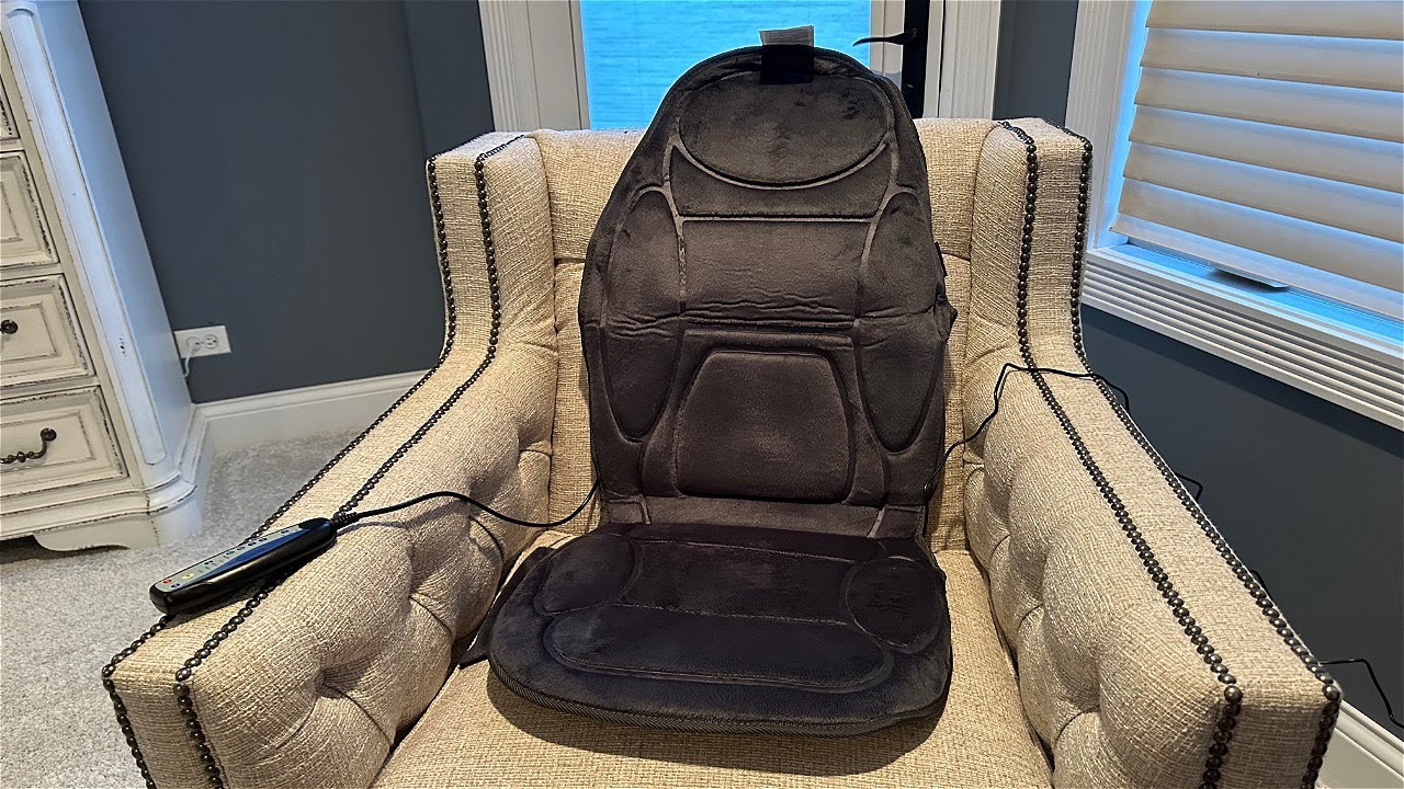 Snailax Vibration Massage Seat Cushion with Heat Review