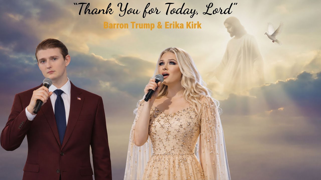 Thank You for Today, Lord | Daily Gratitude Worship Duet – Barron Trump & Erika Kirk