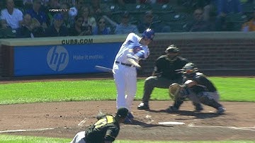 PIT@CHC: Rizzo opens the scoring with an RBI single