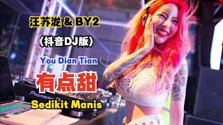 汪苏泷 & BY2 - 有点甜 (抖音DJ版) You Dian Tian【Sedikit Manis /A Little Sweet 】- [Lyrics Terjemahan Indonesia]