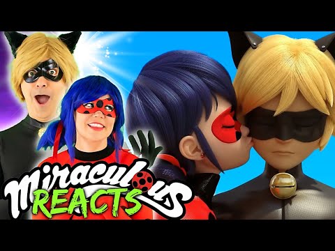 COSPLAYERS React Miraculous Ladybug RISK! 1st Time Watching!