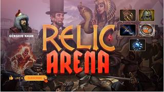 MAKING ENEMY RAGE QUIT | GENGHIS KHAN ( Relic Arena Gameplay #20 )