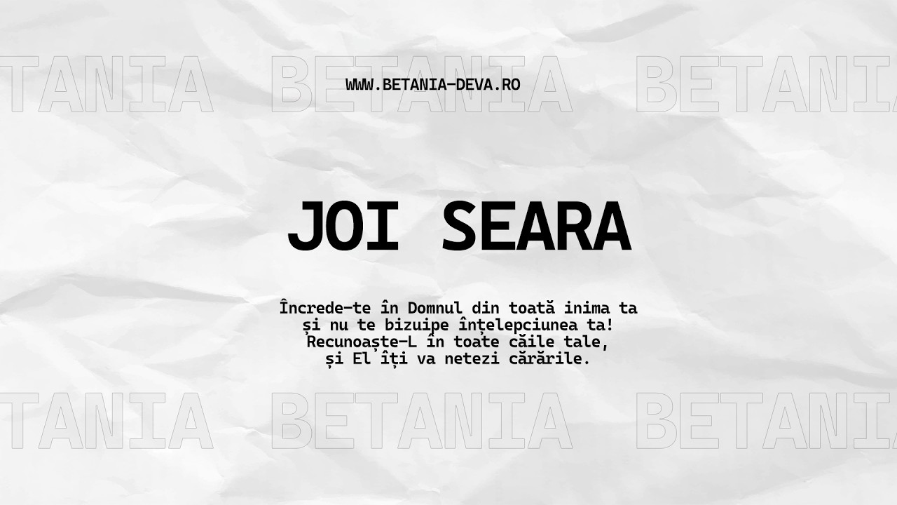 Joi Seara | 19.02.2026
