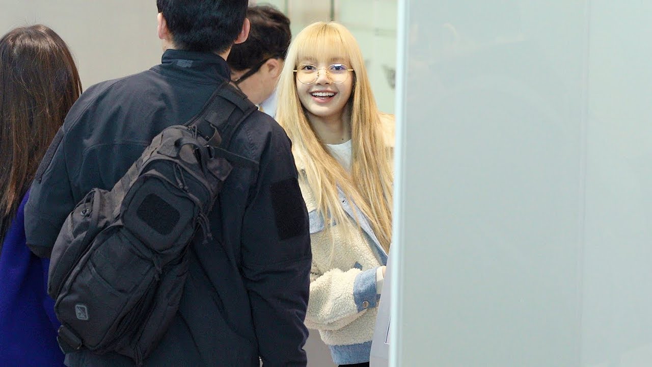 190214 블랙핑크(BLACKPINK) 리사(Lisa) 출국 Departure [인천공항] 4K 직캠 by 비몽