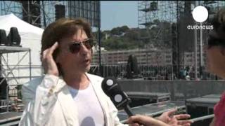 Jean Michel Jarre - Monaco's Concert Last Minute Preparations