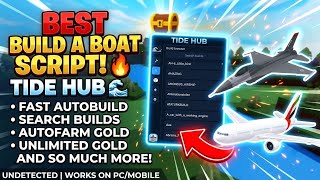 BEST BUILD A BOAT SCRIPT 🌊🛥️ | FAST AUTOBUILD, SEARCH BUILDS, MODEL LOADER & MORE! 🔥🤩