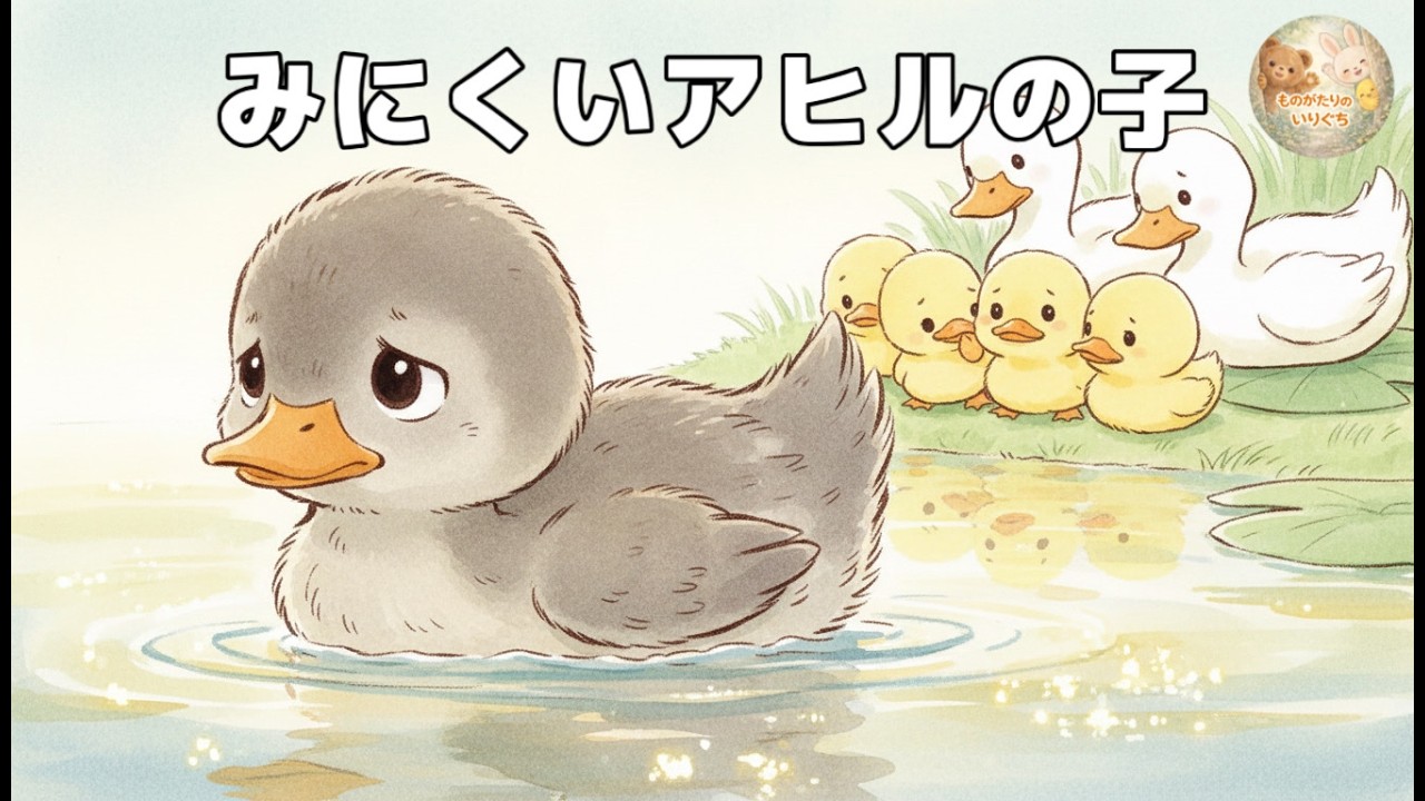 【超希少】みにくいアヒルの子　デイヴィッド・オグルヴィ　宣伝　広告　絵本 みにくいアヒルの子】名作童話シリーズ｜動く絵本｜やさしい読み聞かせ