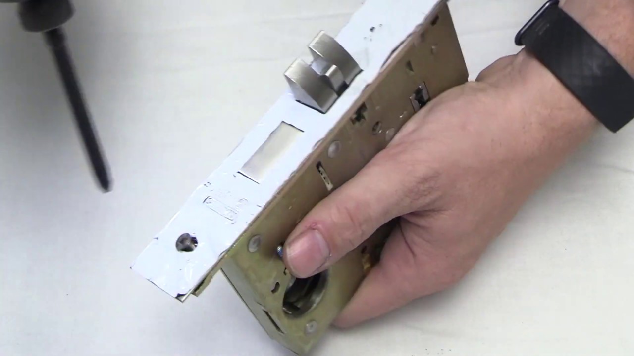 How To ReHand a Marks Mortise Lockset YouTube