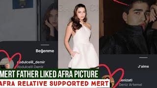 Mert Ramazan Demir Father Liked Afra Saraçoğlu Picture Afra Saraçoğlu Relative Supported Mert