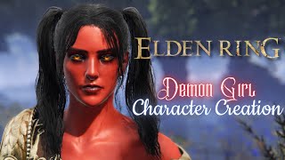 Elden Ring | Demon Girl Character Creation (Requested)