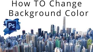 Photoshop CS6 Quick Selection Tool Tutorial : How to change / Remove background