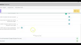 Closing the Loop Instructions English Department- Nuventive