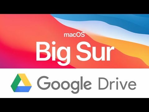Video How to Download & Install Google Drive on macOS Big Sur - youtube