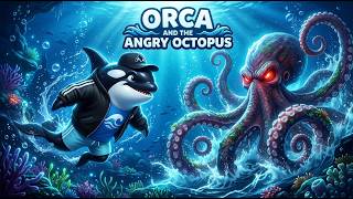 Orca and the Angry Octopus | Ocean Friends Challenge, Educational Adventure & Nursery Rhyme 🐋🐙