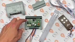 Programmazione Radiocomando Cardin S504 Su Ricevente Mini