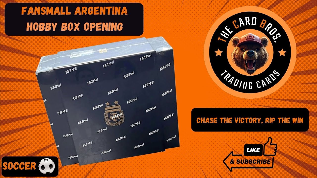 FANSMALL ARGENTINA BOX Opening - guaranteed Oncard Auto! Messi