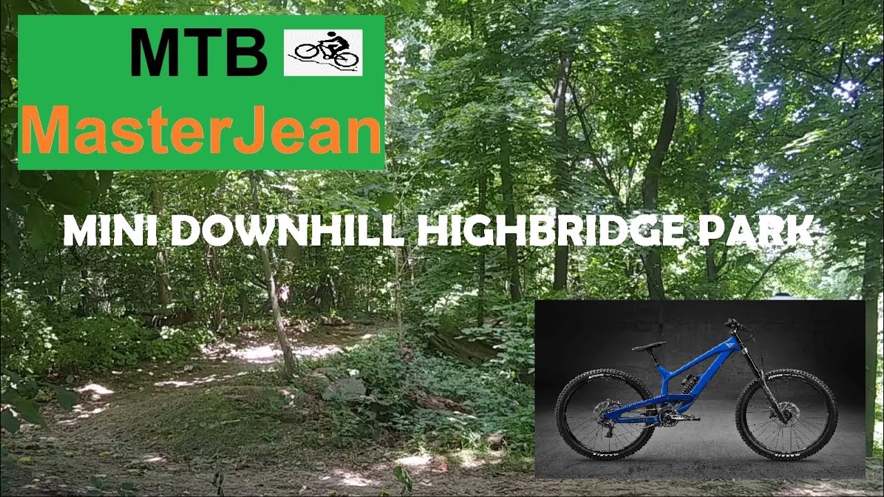 Highbridge Park NYC MTB Short Downhill @downhillnyc