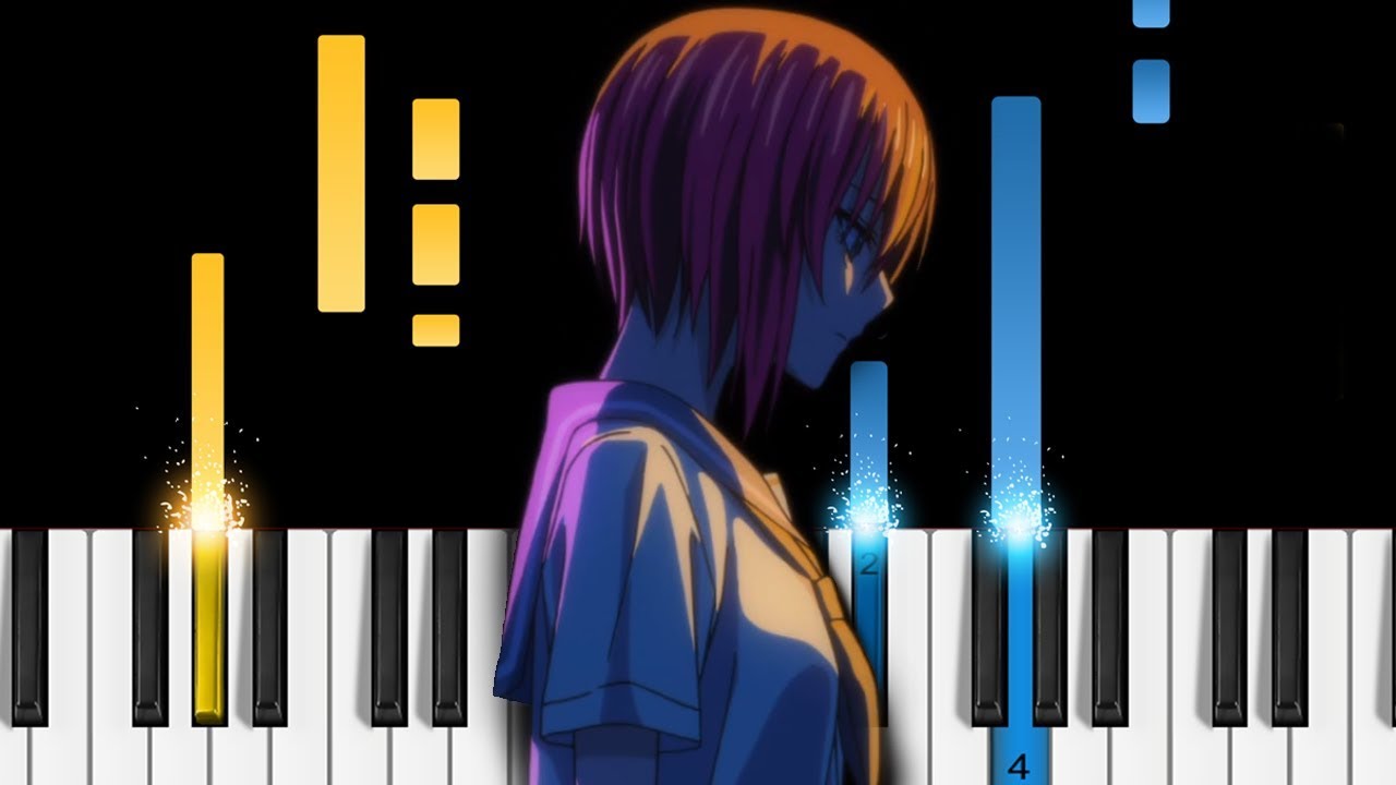 Break In A New Car Mahoutsukai No Yome Op Here Piano Tutorial The Ancient Magus Bride