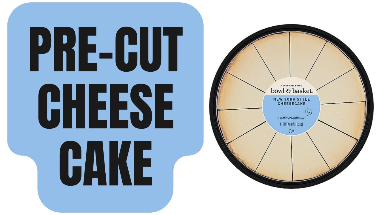 Pre-Sliced Cheesecake New York Style 