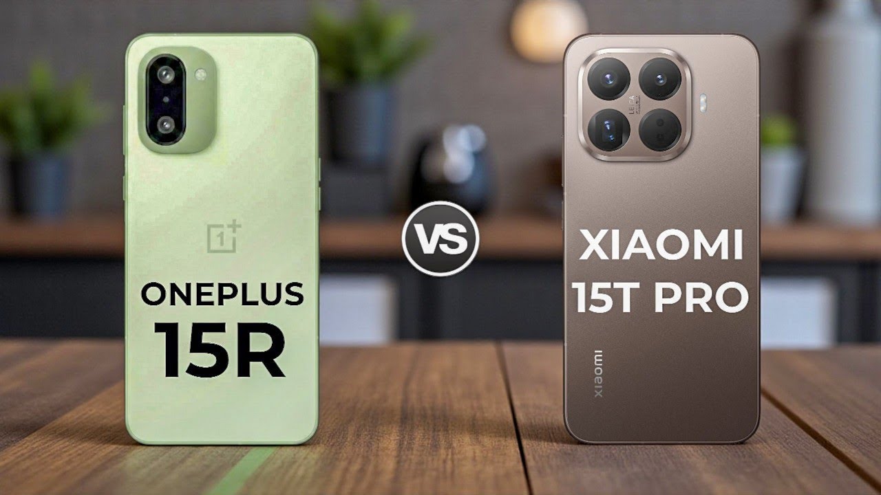 Oneplus 15R 5G Vs Xiaomi 15T Pro 5G