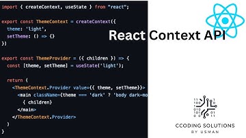 Understanding React Context API |