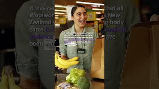 Woolworths rolls out staff body cameras against advice from retail union | #shorts #yahooaustralia