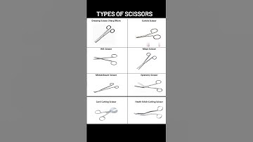 Types of scissors #meaning #name #video #nursing #equipment#2025 🏥🩺💊🫀
