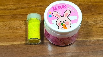 Mixing Store bought slime with Glitter ! Satisfying slime video ! Alex slime