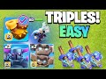 Easy Triple TH18 in Legend league best ranked attack strategy best th18 attack strategy in Coc