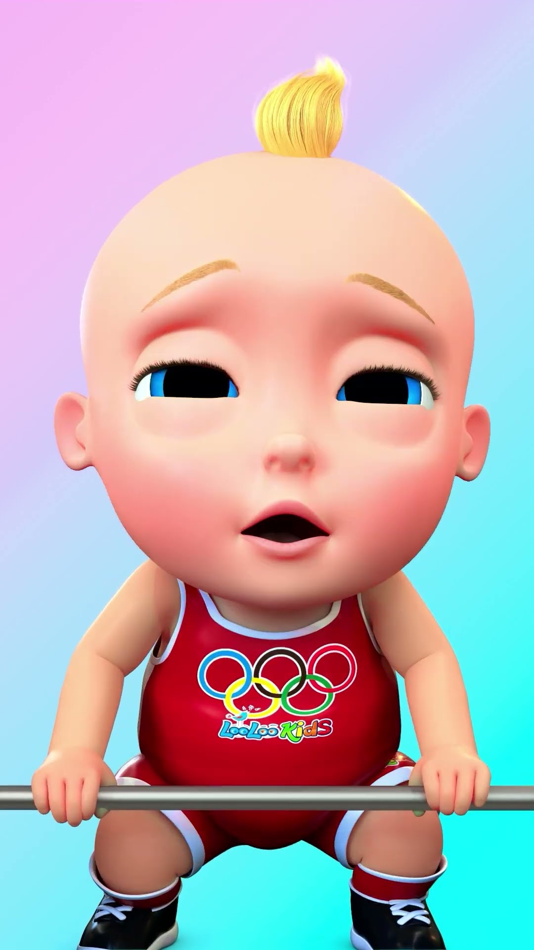 Can Kids Lift Barbells? Johny at the Olympics 2024, Can He Win a Medal?