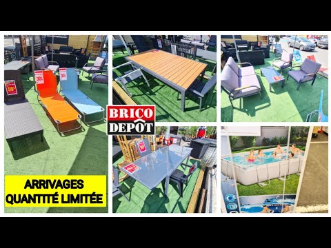 BRICO-DEPÔT?⛱️SPÉCIAL EXTÉRIEUR 07.05.22 #bricodepot #JARDIN #mobilier #exterieur #bonplan #piscine