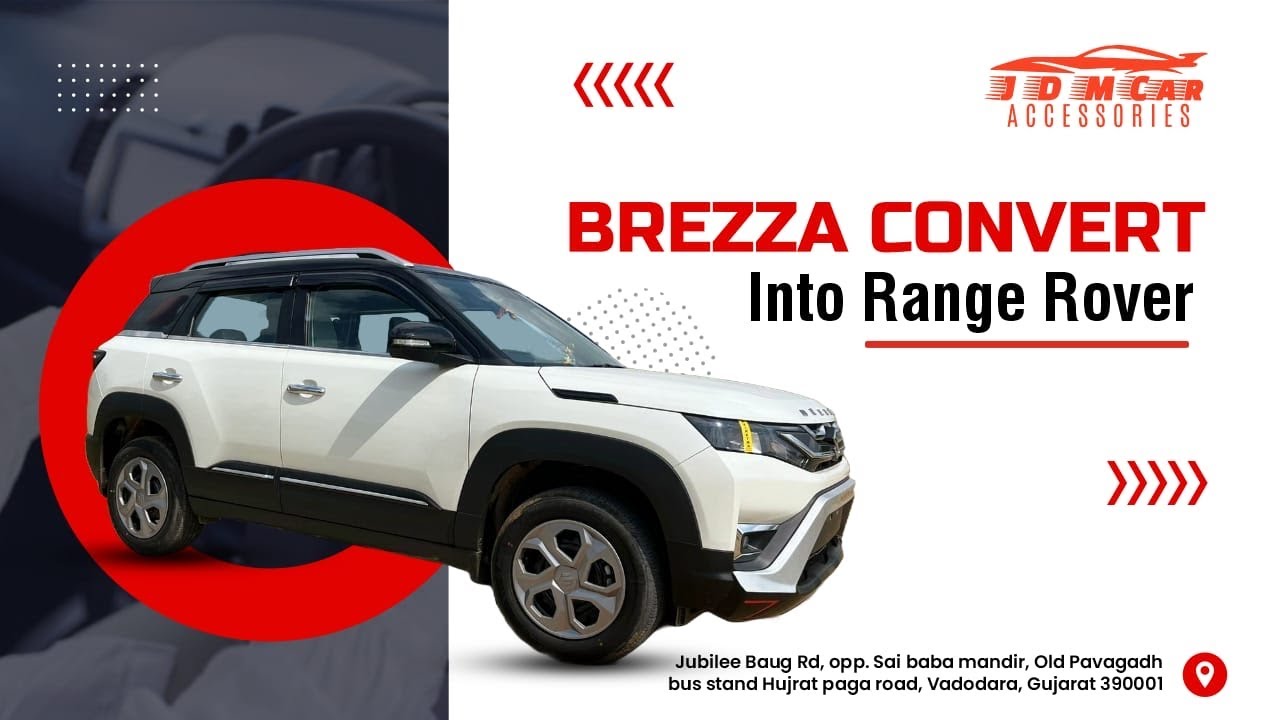 BREZZA2023 LXI CONVERTED ZXI ROVER EDITION 1 FIRST TIME IN INDIA ...