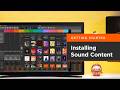 Primeros pasos: instalación de contenidos de Bitwig Sound