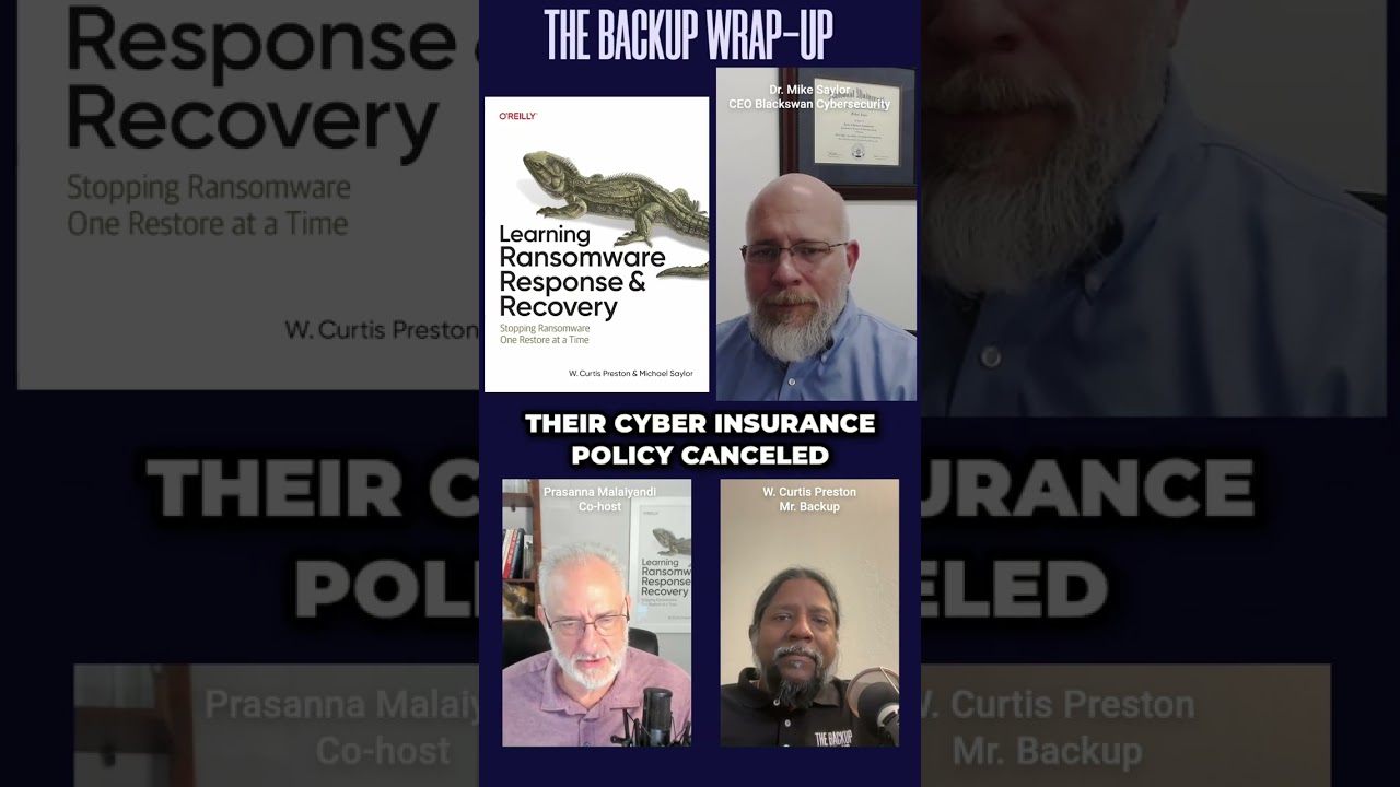 Cyber Insurance: Ransom Demands & Policy Cancellation #shorts