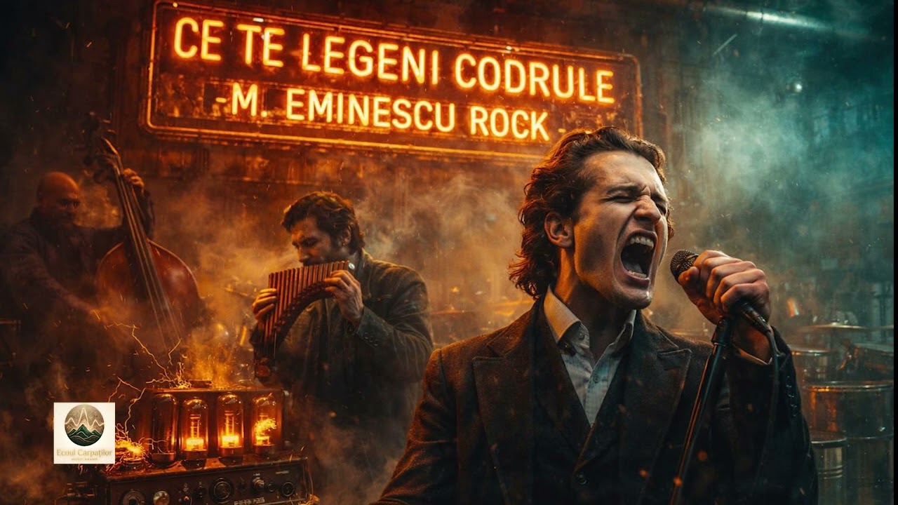 CE TE LEGENI - Mihai Eminescu (Gothic Rock Version) | Misterul Codrului în Riff-uri Grele