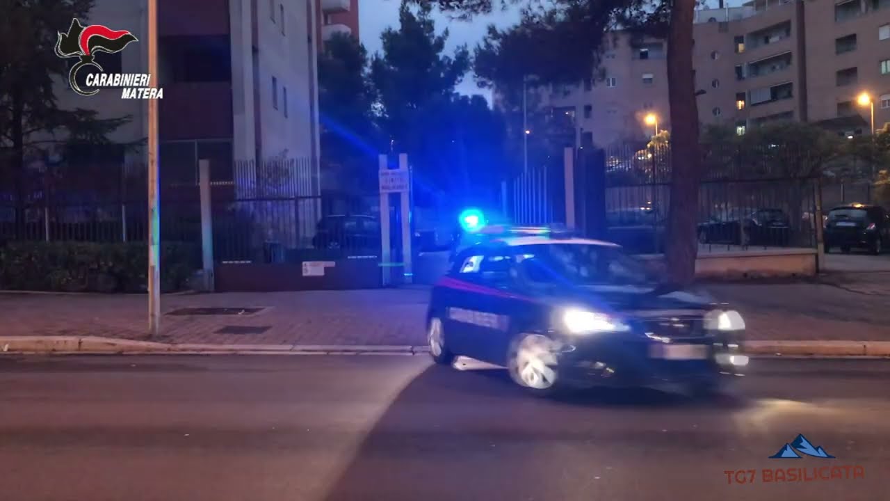 TG7 Basilicata Matera. Arrestato carabiniere per  Rivelazione di segreto e corruzione