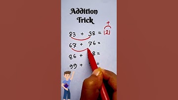 Mind-Blowing Addition Trick! 🔥 Easy Math Hack #shorts #maths #addition