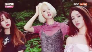 LADIES' CODE Comeback Stage The Rain Show Champion (10/19/2016)