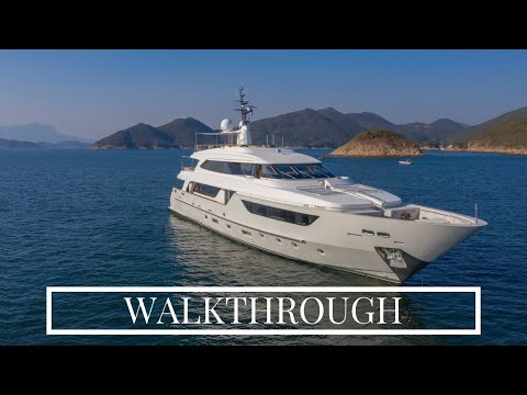 M/Y PHOENIX 37.75M/123’10” Sanlorenzo Yacht by Paszkowski for sale Hong Kong –Superyacht Walkthrough