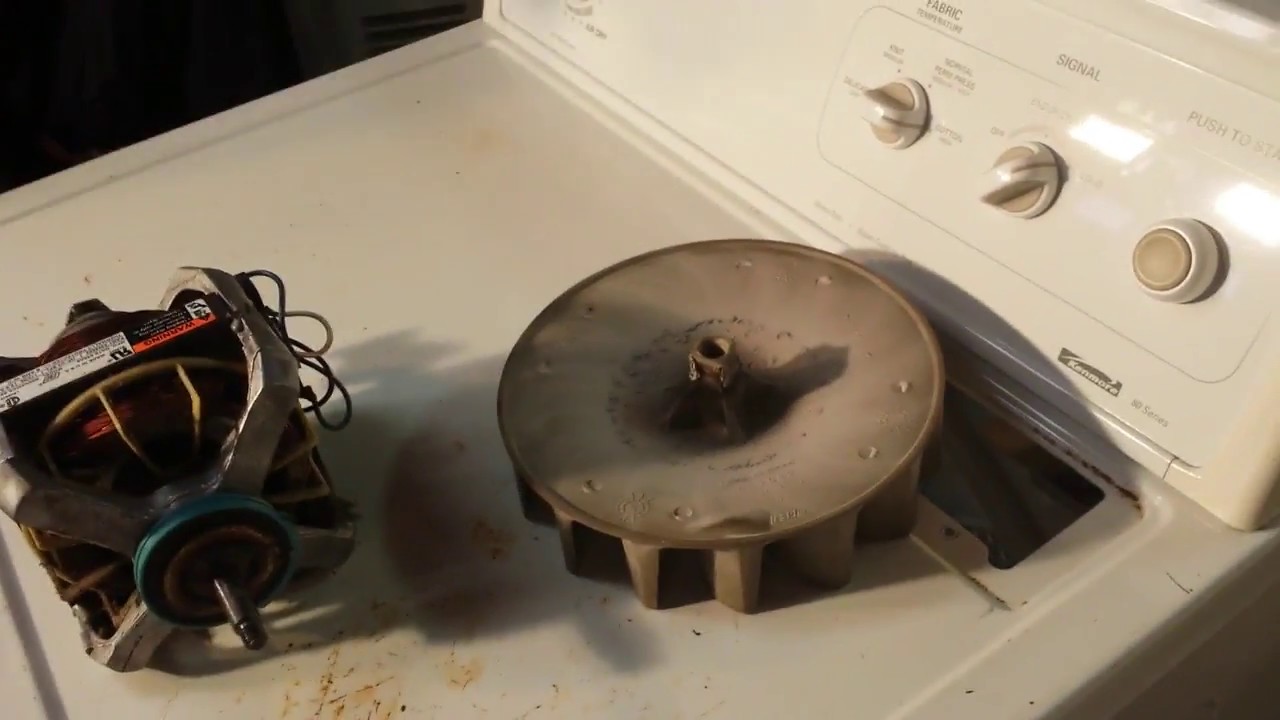 Kenmore Electric Dryer Motor Failure YouTube