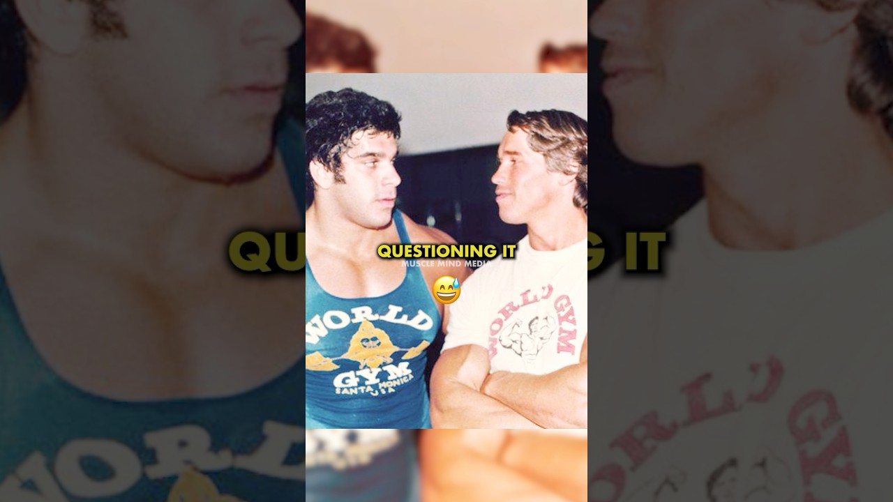 Arnold on Why Lou Ferrigno Doesn&rsquo;t Trust Him Anymore 😅🎥 #shorts