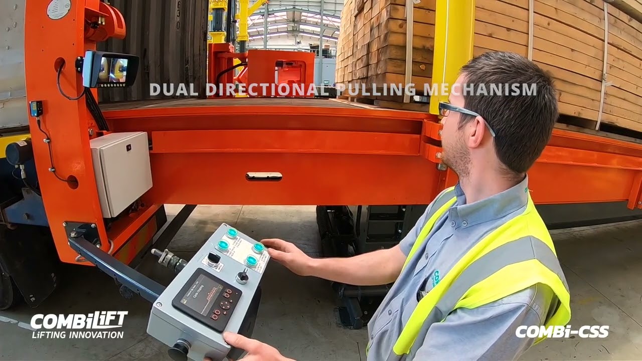 Combilift, CSS, Container loading platform