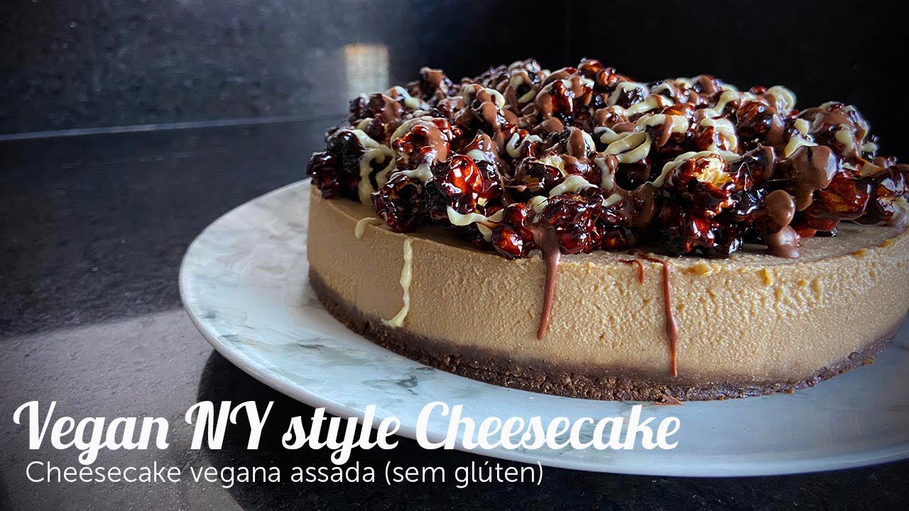 CHEESECAKE VEGANA | VEGAN BAKED CHEESECAKE | CHUBBY VEGAN