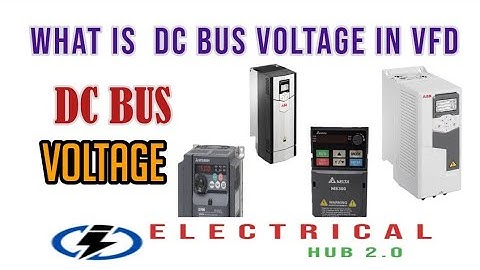 DC Bus Voltage in VFD | Function, Formula & Testing in Urdu | Complete Guide for Electricians"