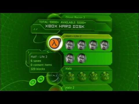 Original Xbox Startup and Dashboard