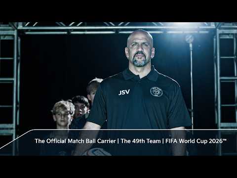 El portador oficial del balón del partido | Equipo 49 | Copa Mundial de la FIFA 2026™