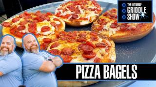 Pizza Bagels on the Ultimate Griddle | Pit Boss Grills