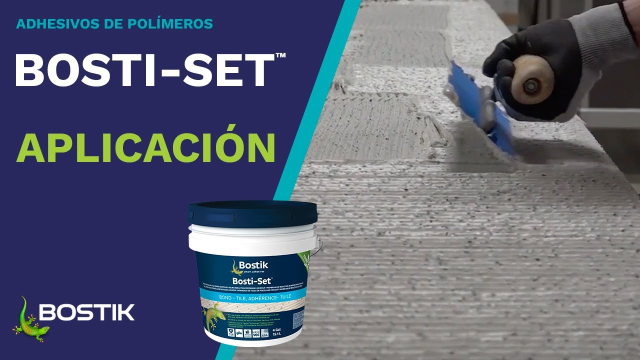 Aplicación de BostiSet™ de Bostik YouTube