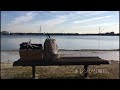 海の見える公園でチェアリング #5。無印良品のビスク鍋アレンジランチしました。#無印良品 #メスティン